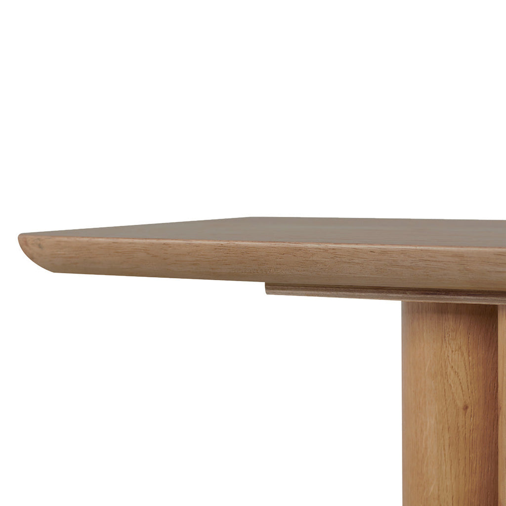 1.6m Ferrara Console Table - Natural