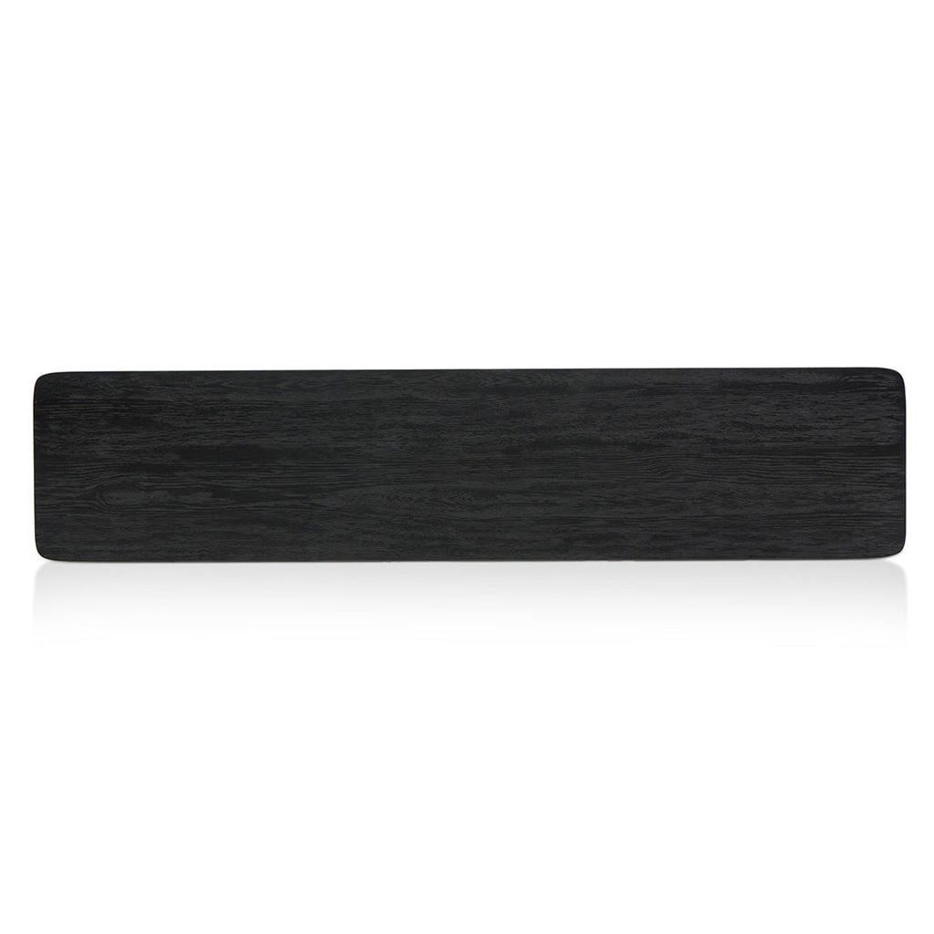 1.6m Ferrara Console Table - Full Black