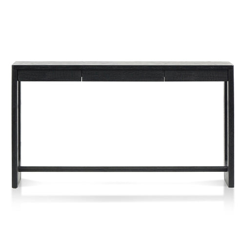 1.5m Ferrara Console Table - Full Black