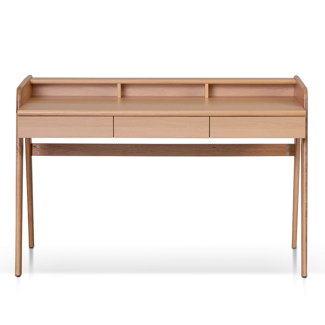 Milano Home Office Desk - Natural Oak