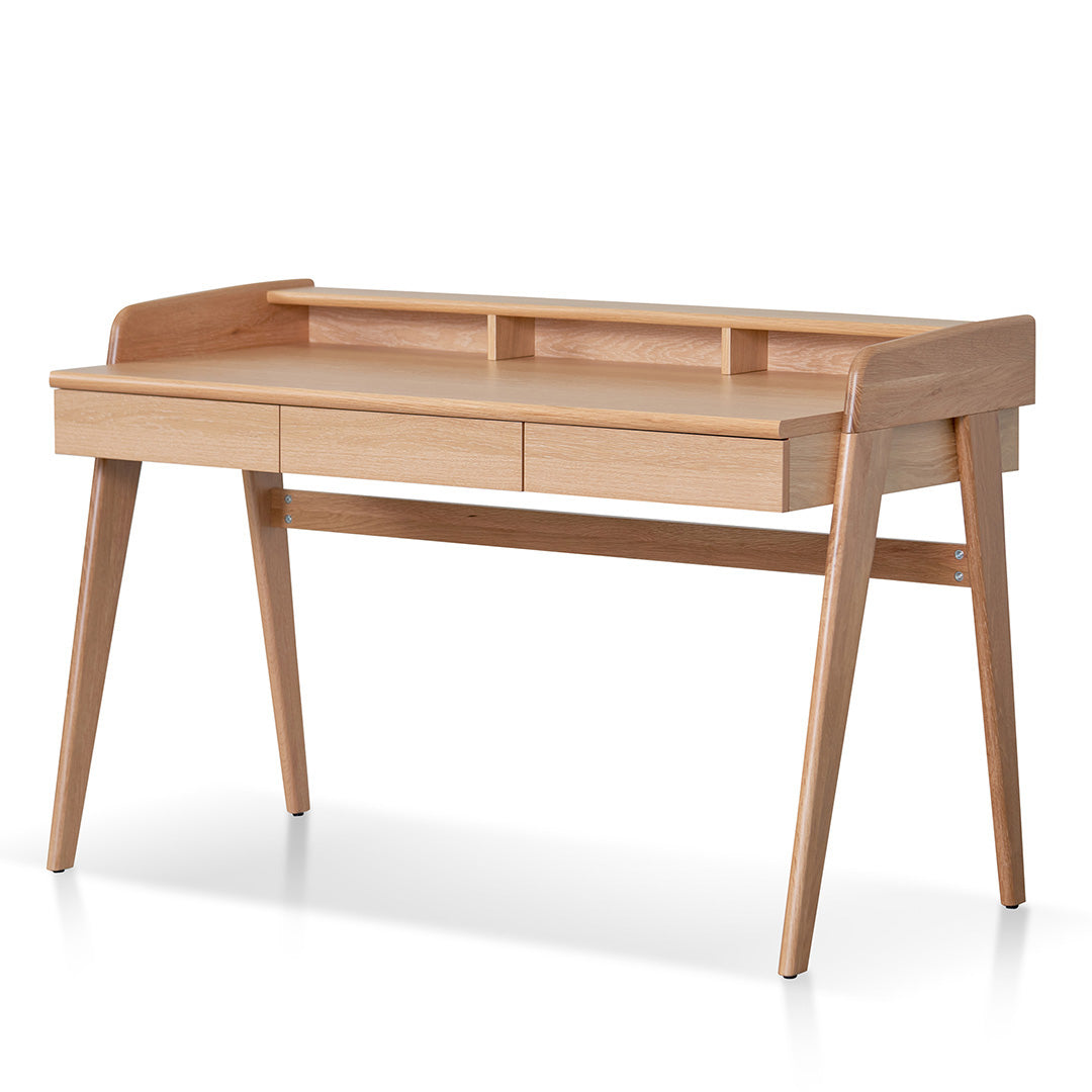 Milano Home Office Desk - Natural Oak