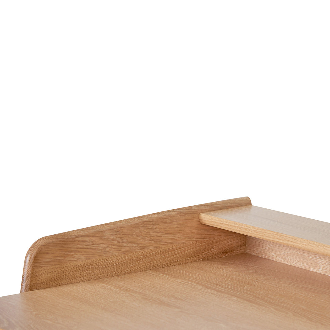 Milano Home Office Desk - Natural Oak