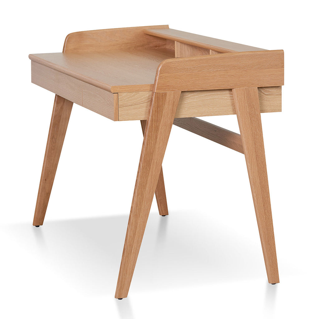 Milano Home Office Desk - Natural Oak