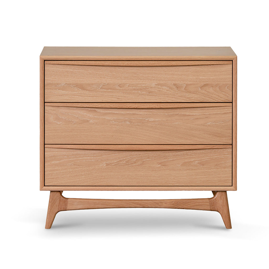 3 Drawer Chest - Natural Oak