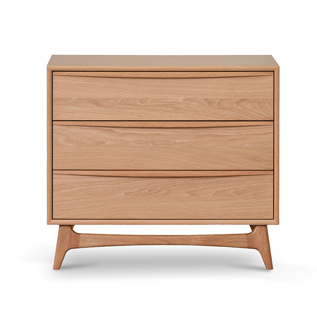 3 Drawer Chest - Natural Oak