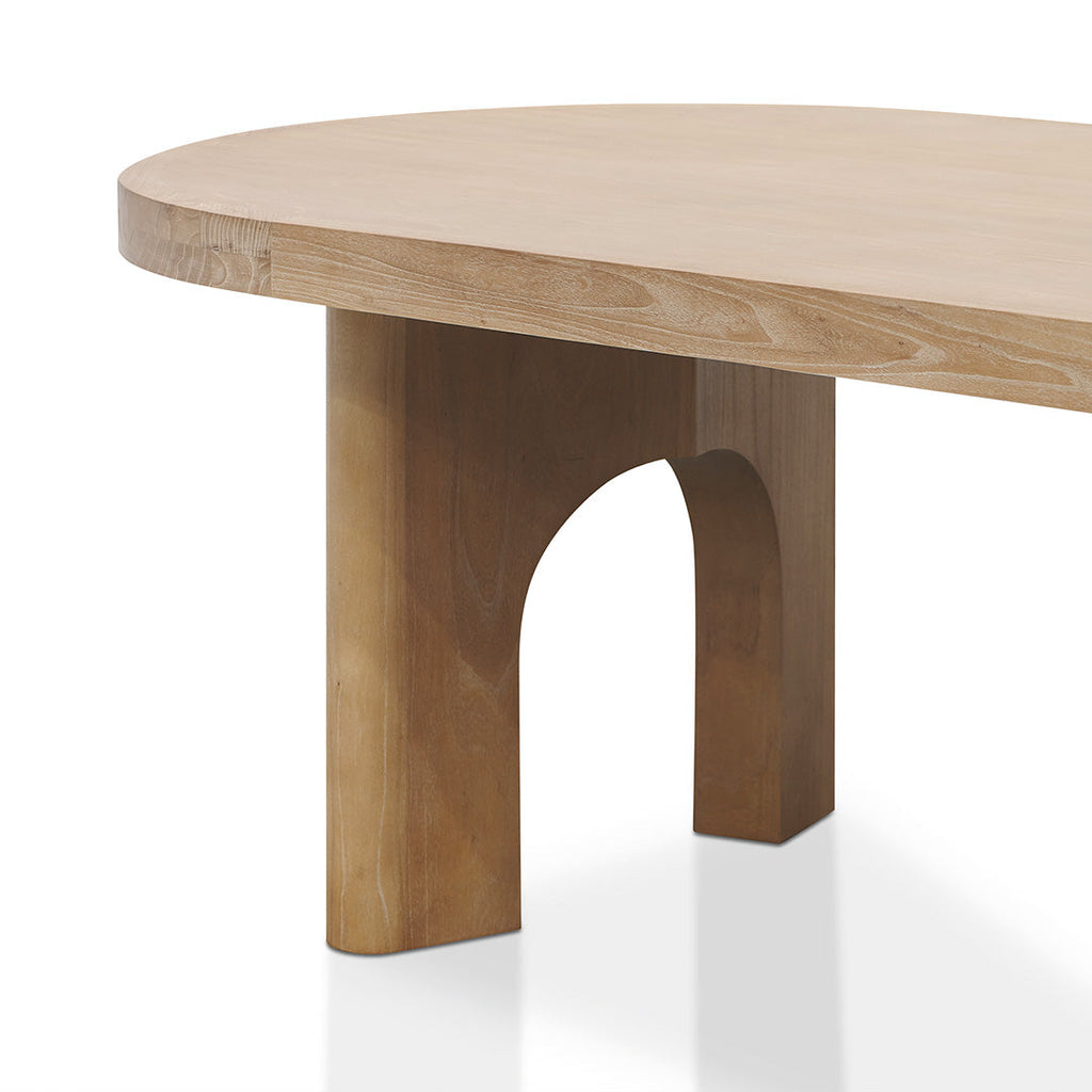 2.8m oval Siena Dining Table - Natural