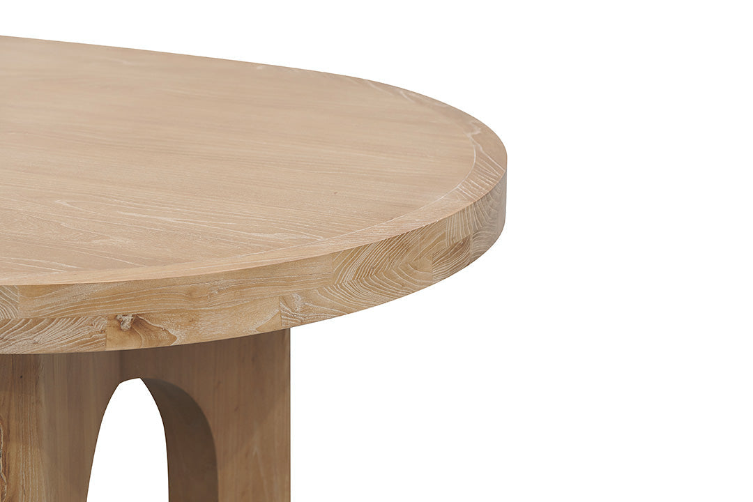 2.8m oval Siena Dining Table - Natural