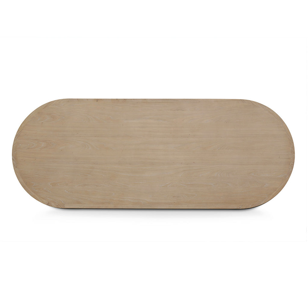 2.8m oval Siena Dining Table - Natural