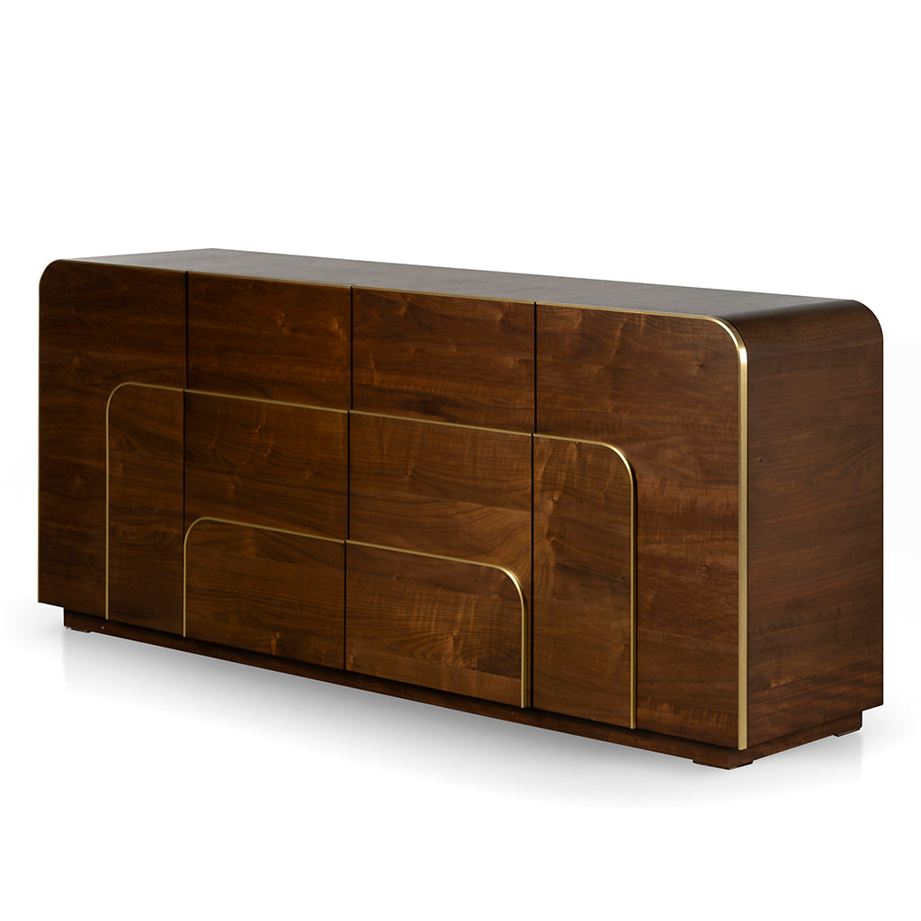 2m Modena Buffet Unit - Walnut