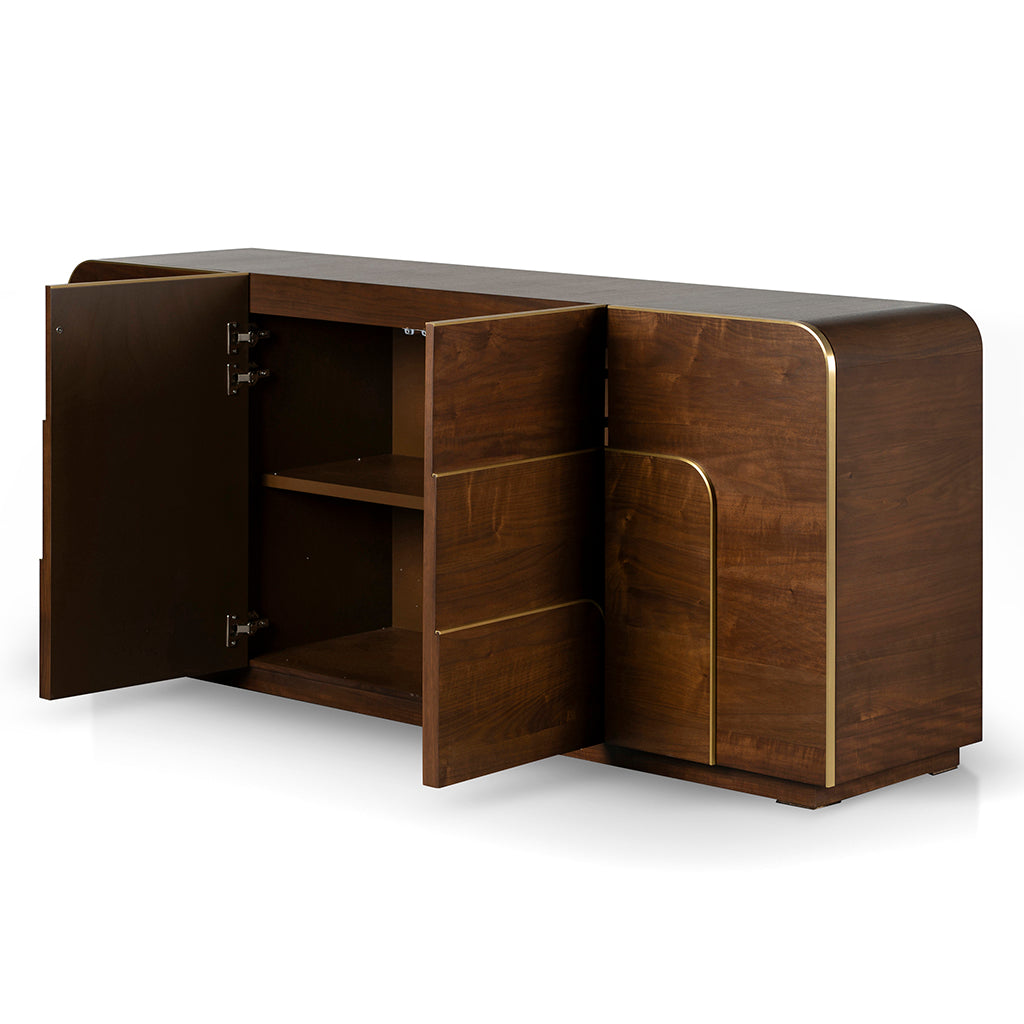 2m Modena Buffet Unit - Walnut