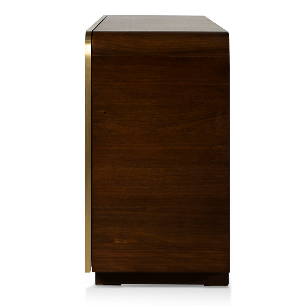 2m Modena Buffet Unit - Walnut