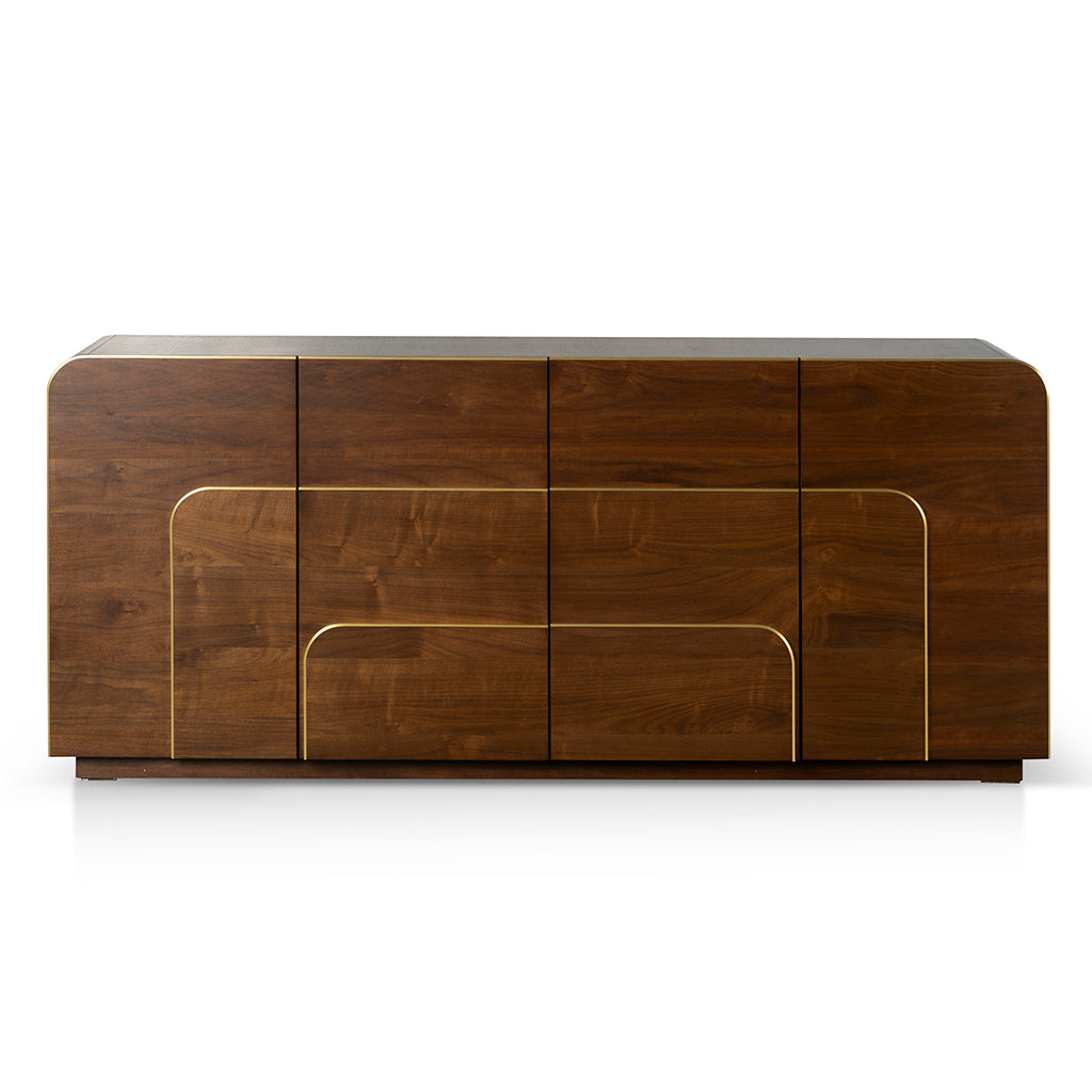 2m Modena Buffet Unit - Walnut