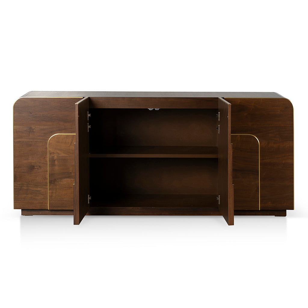 2m Modena Buffet Unit - Walnut