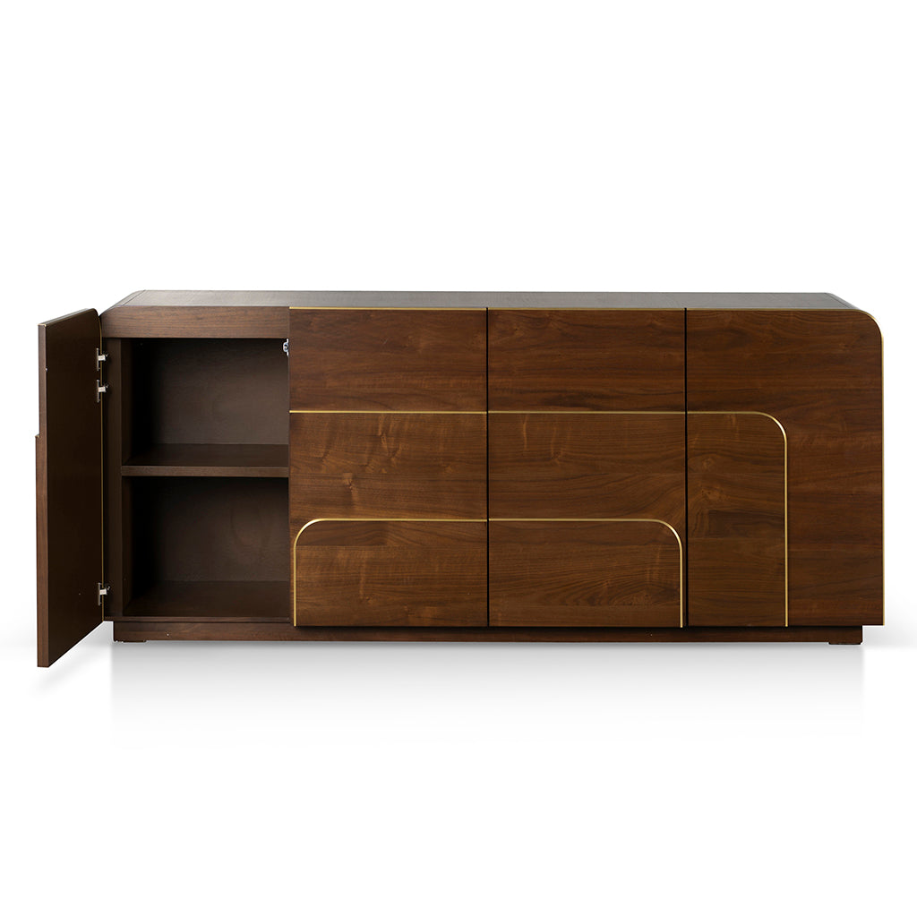 2m Modena Buffet Unit - Walnut