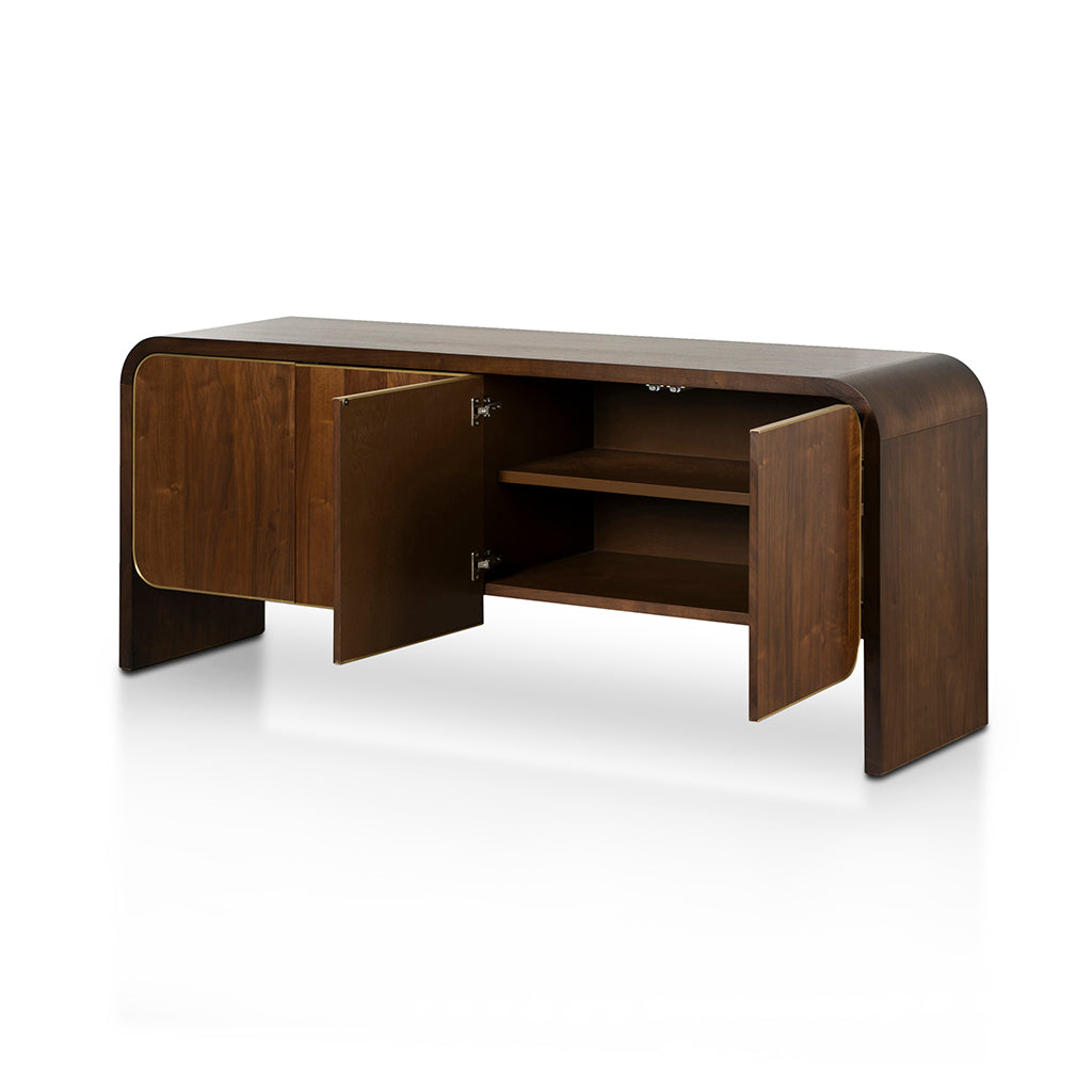 2m Modena Buffet Unit - Walnut