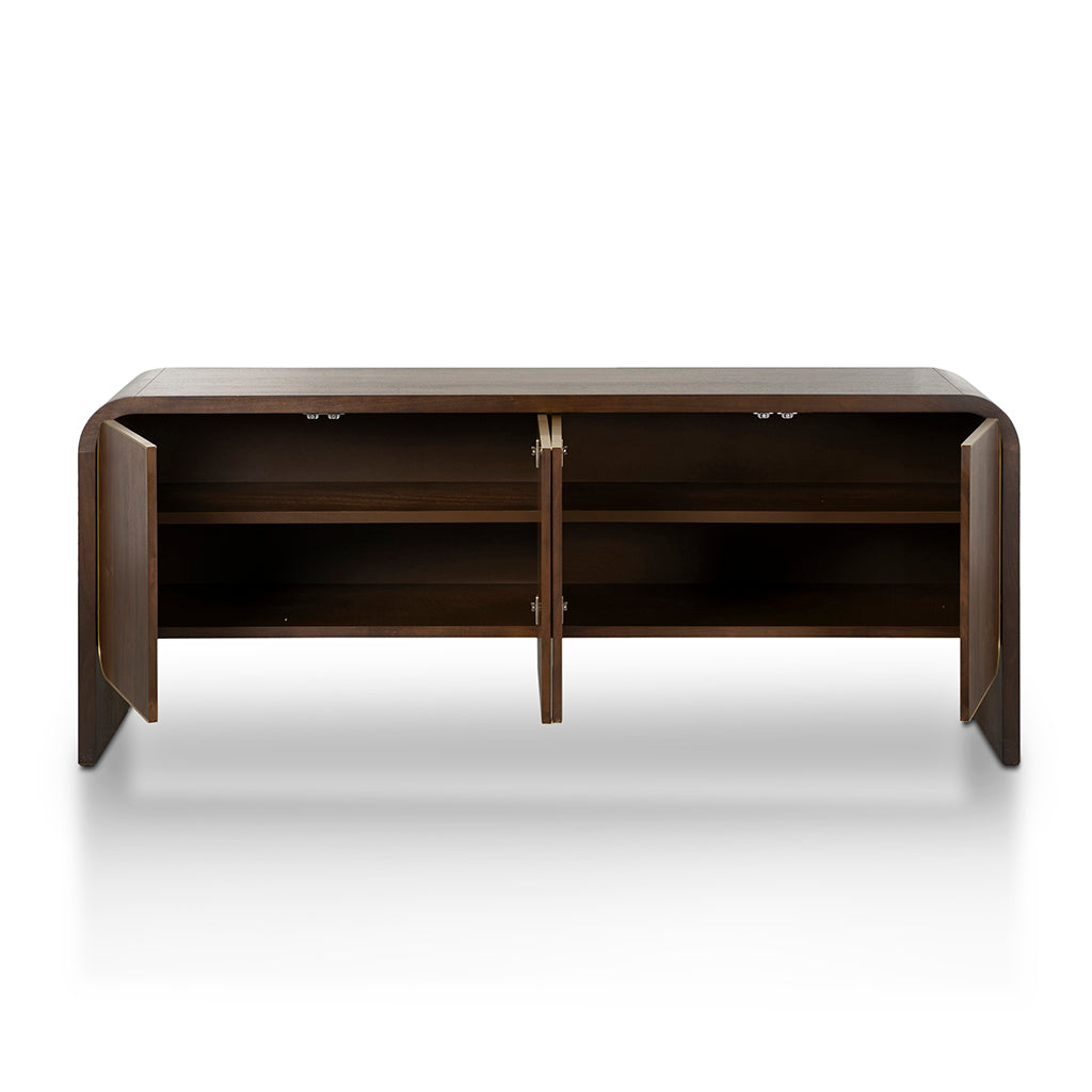 2m Modena Buffet Unit - Walnut