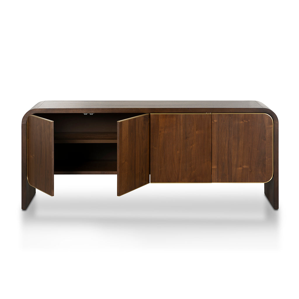2m Modena Buffet Unit - Walnut