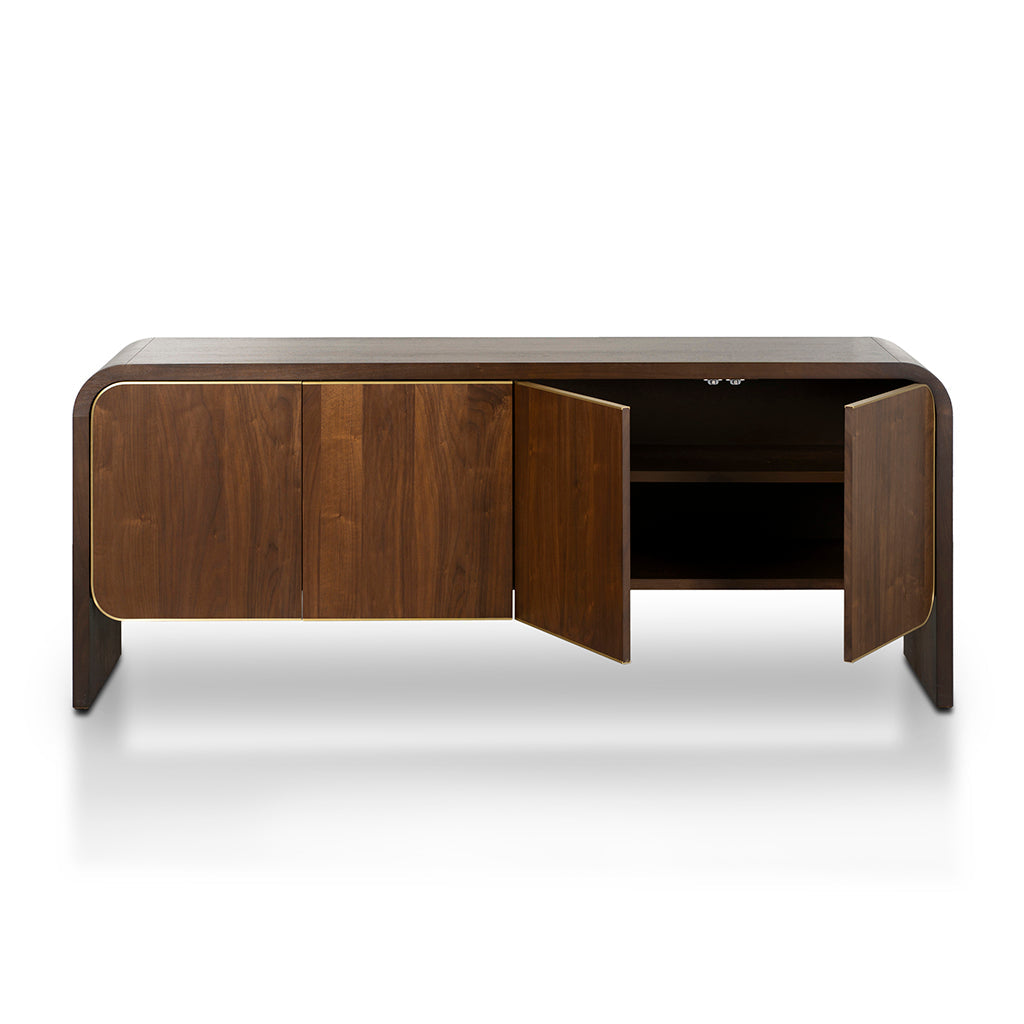 2m Modena Buffet Unit - Walnut