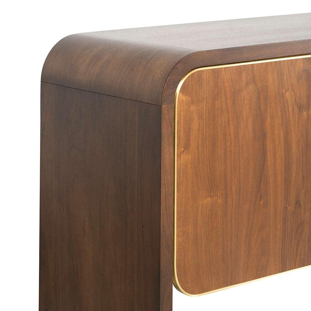 2m Modena Buffet Unit - Walnut