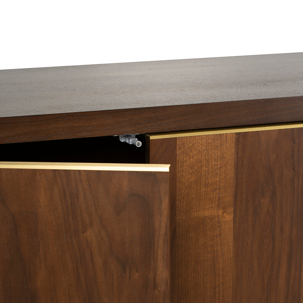 2m Modena Buffet Unit - Walnut