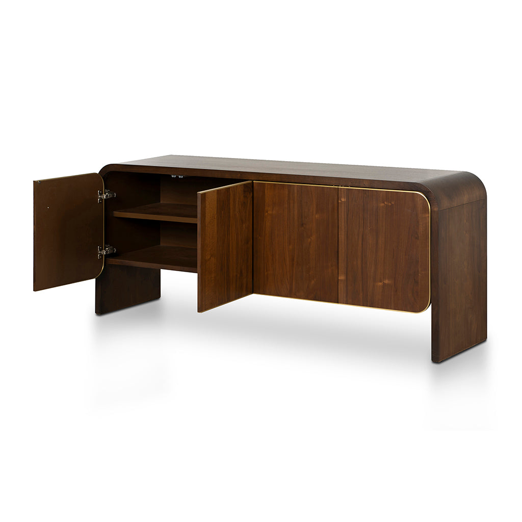 2m Modena Buffet Unit - Walnut
