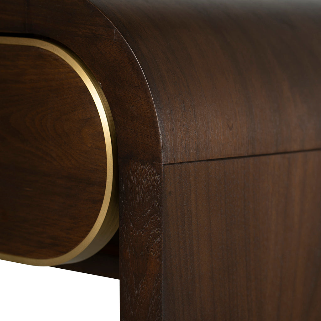1.5m Ferrara Console Table - Walnut