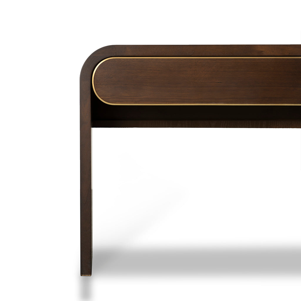 1.5m Ferrara Console Table - Walnut