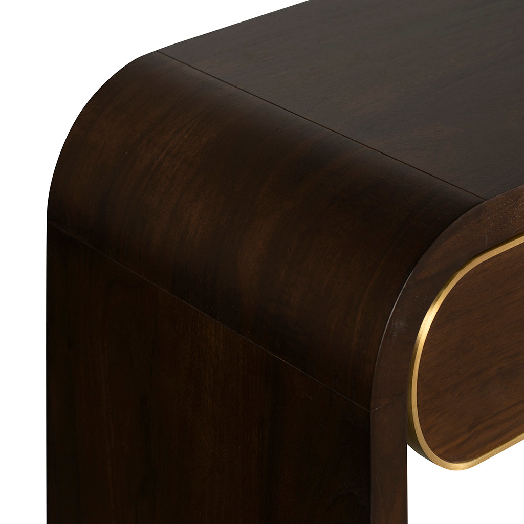 1.5m Ferrara Console Table - Walnut