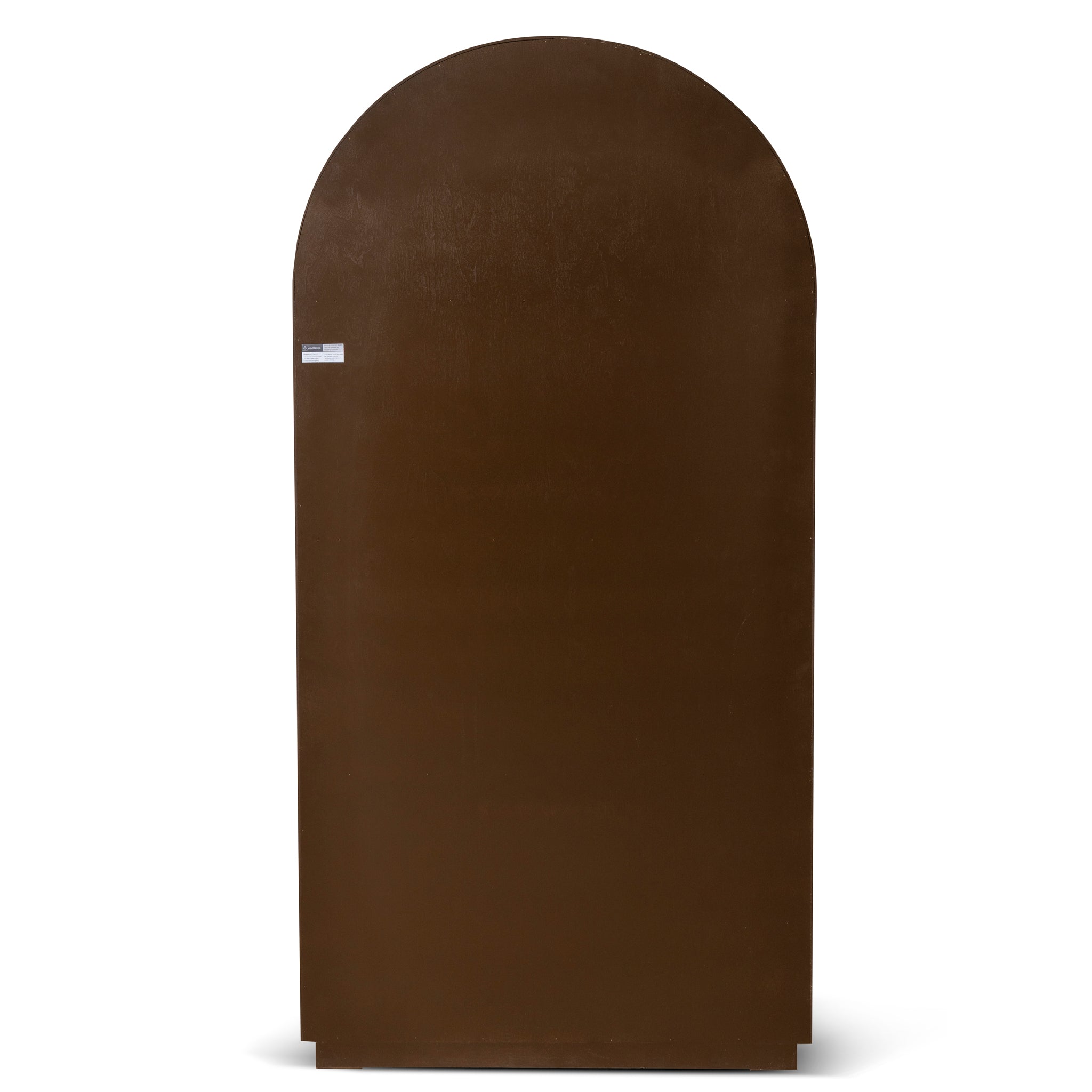 2m (H) Genova Glass Cabinet - Walnut