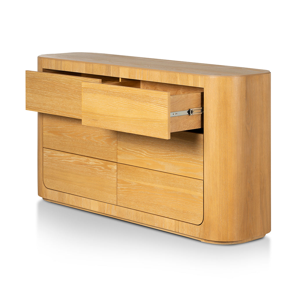 1.6m Padova Dresser Unit - Dusty Oak