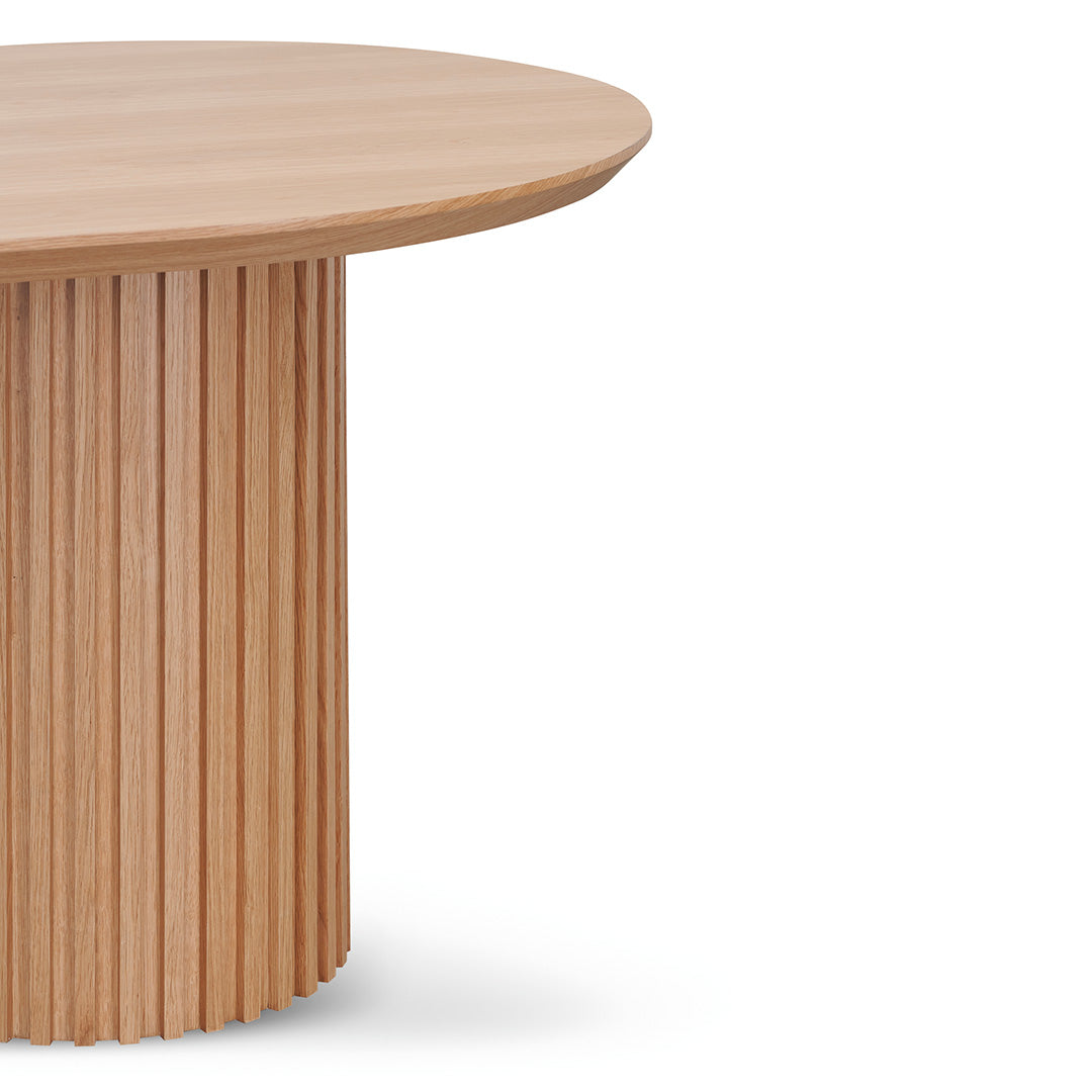2.5m Wooden Siena Dining Table - Natural