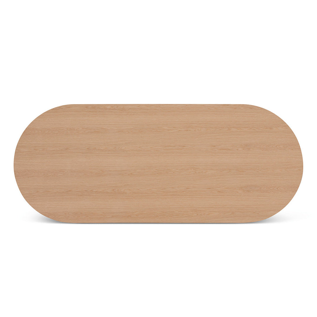 2.5m Wooden Siena Dining Table - Natural