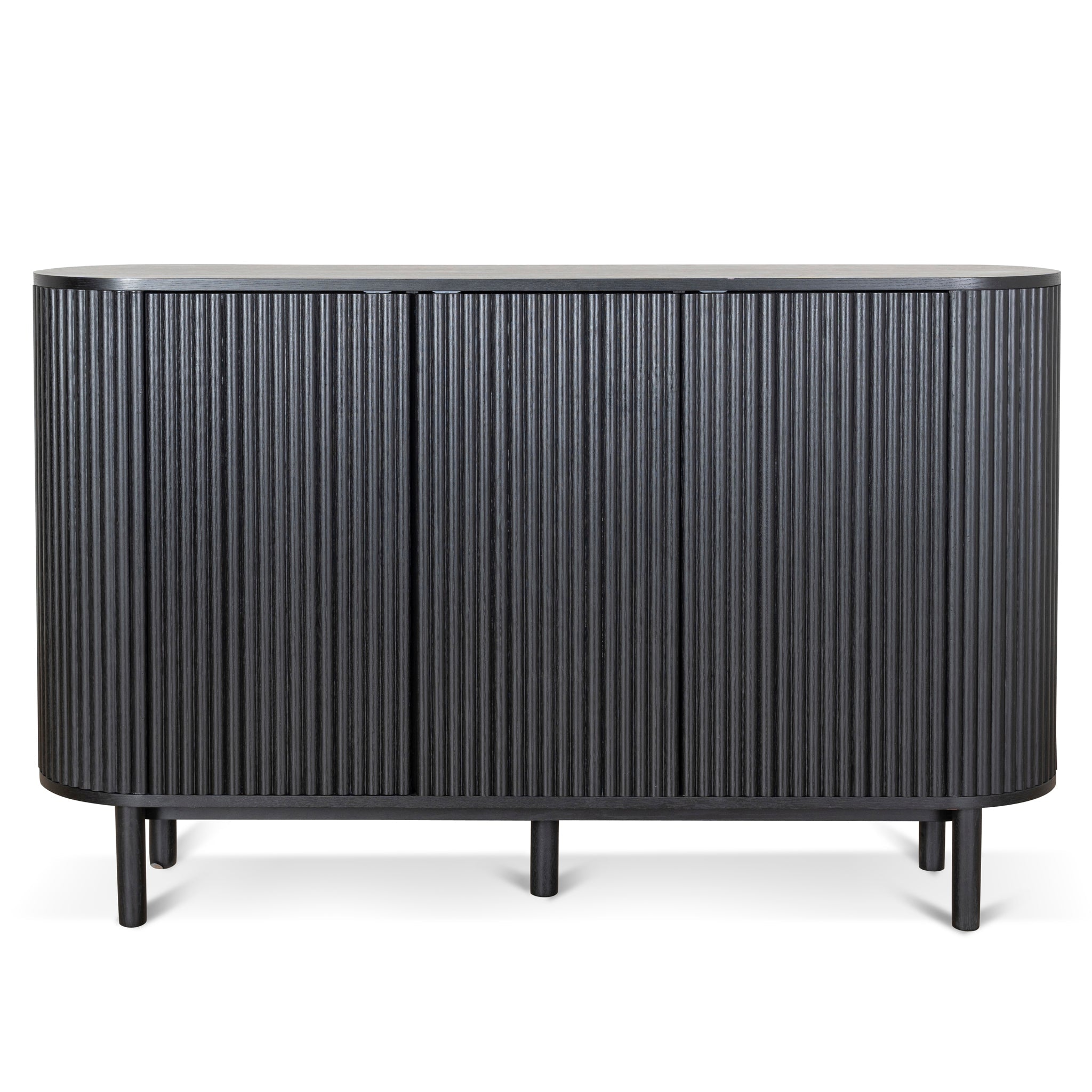 1.6m Sideboard Unit - Full Black