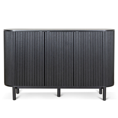 1.6m Sideboard Unit - Full Black