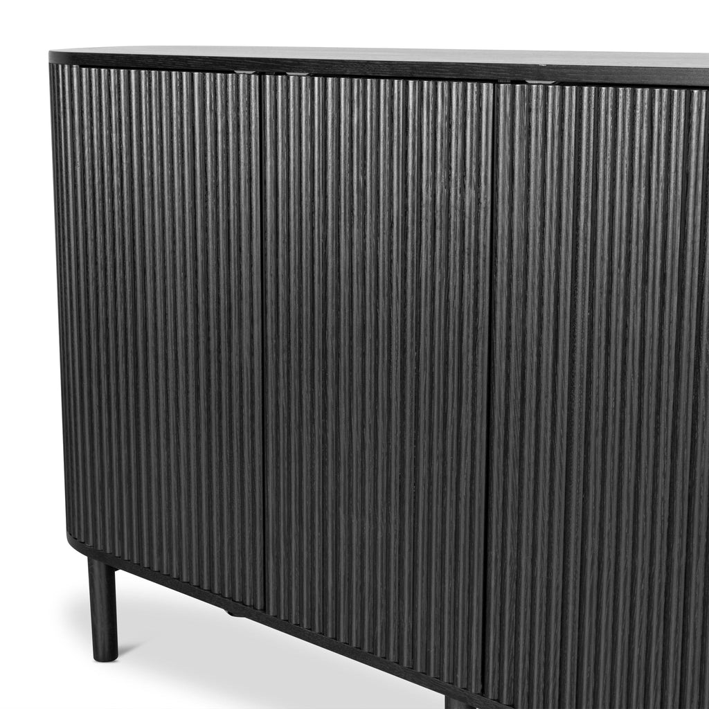1.6m Sideboard Unit - Full Black