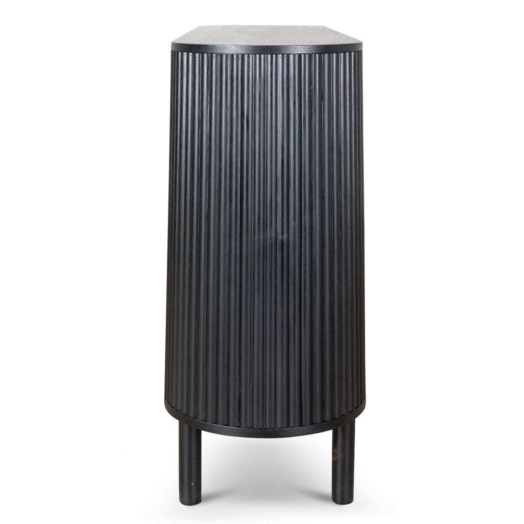 1.6m Sideboard Unit - Full Black