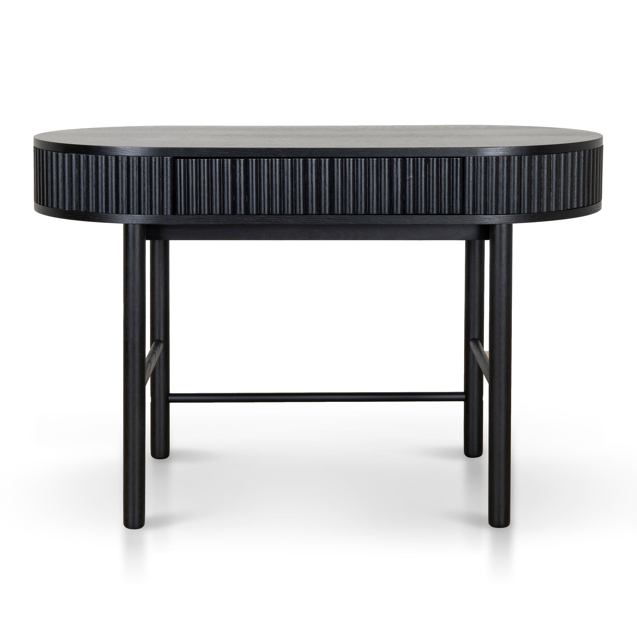 1.2m Milano Home Office Desk - Full Black