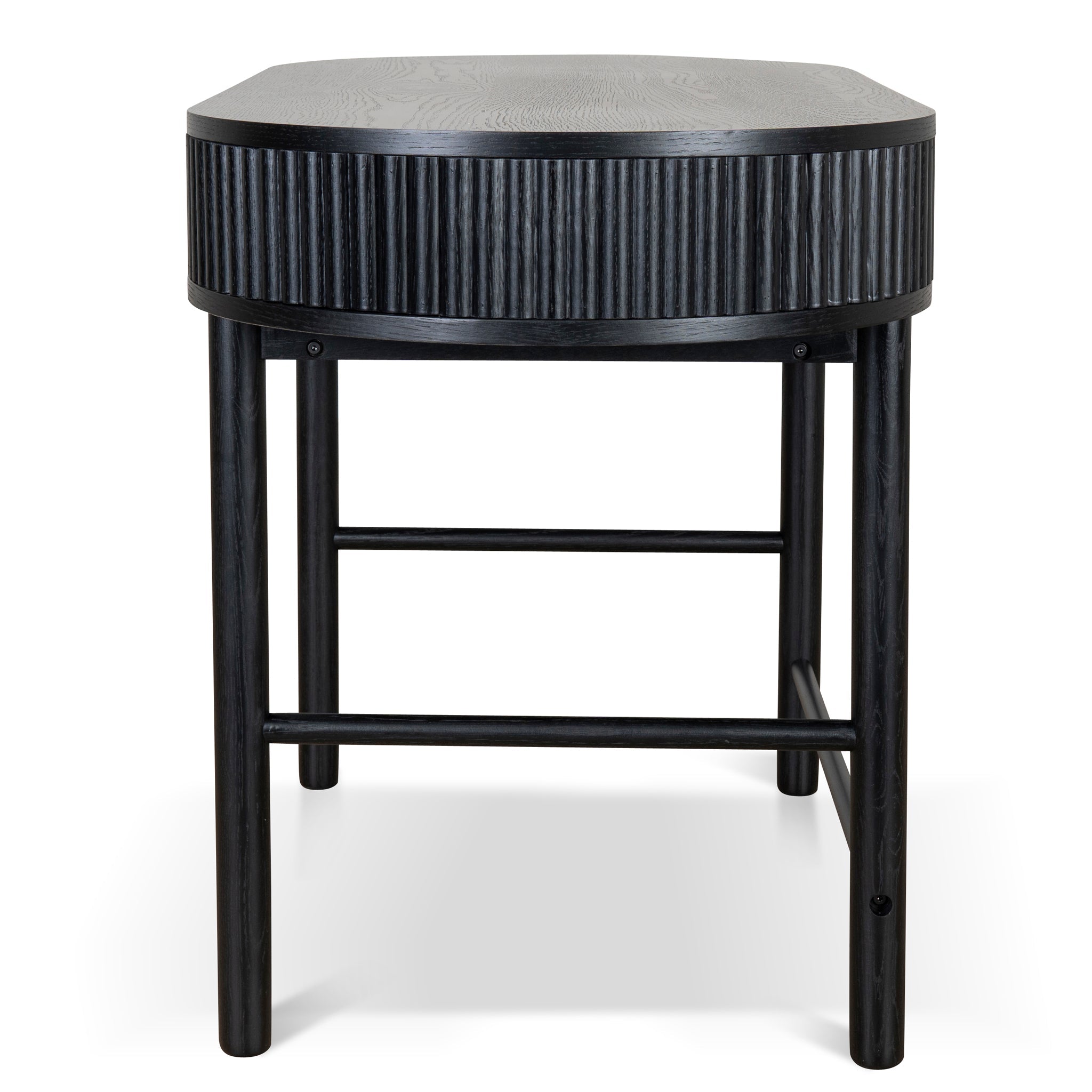 1.2m Milano Home Office Desk - Full Black