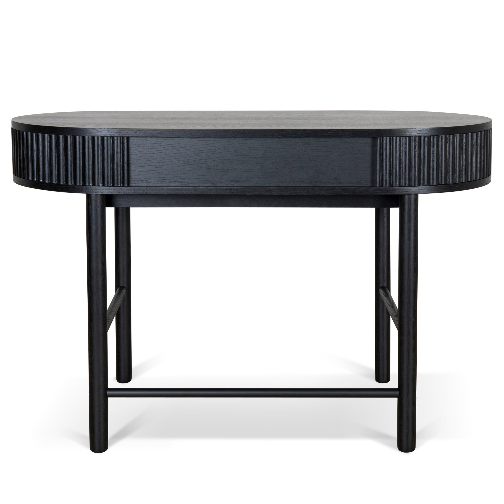 1.2m Milano Home Office Desk - Full Black