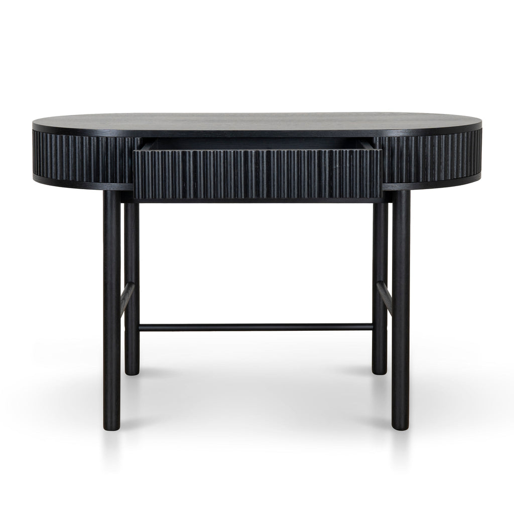 1.2m Milano Home Office Desk - Full Black