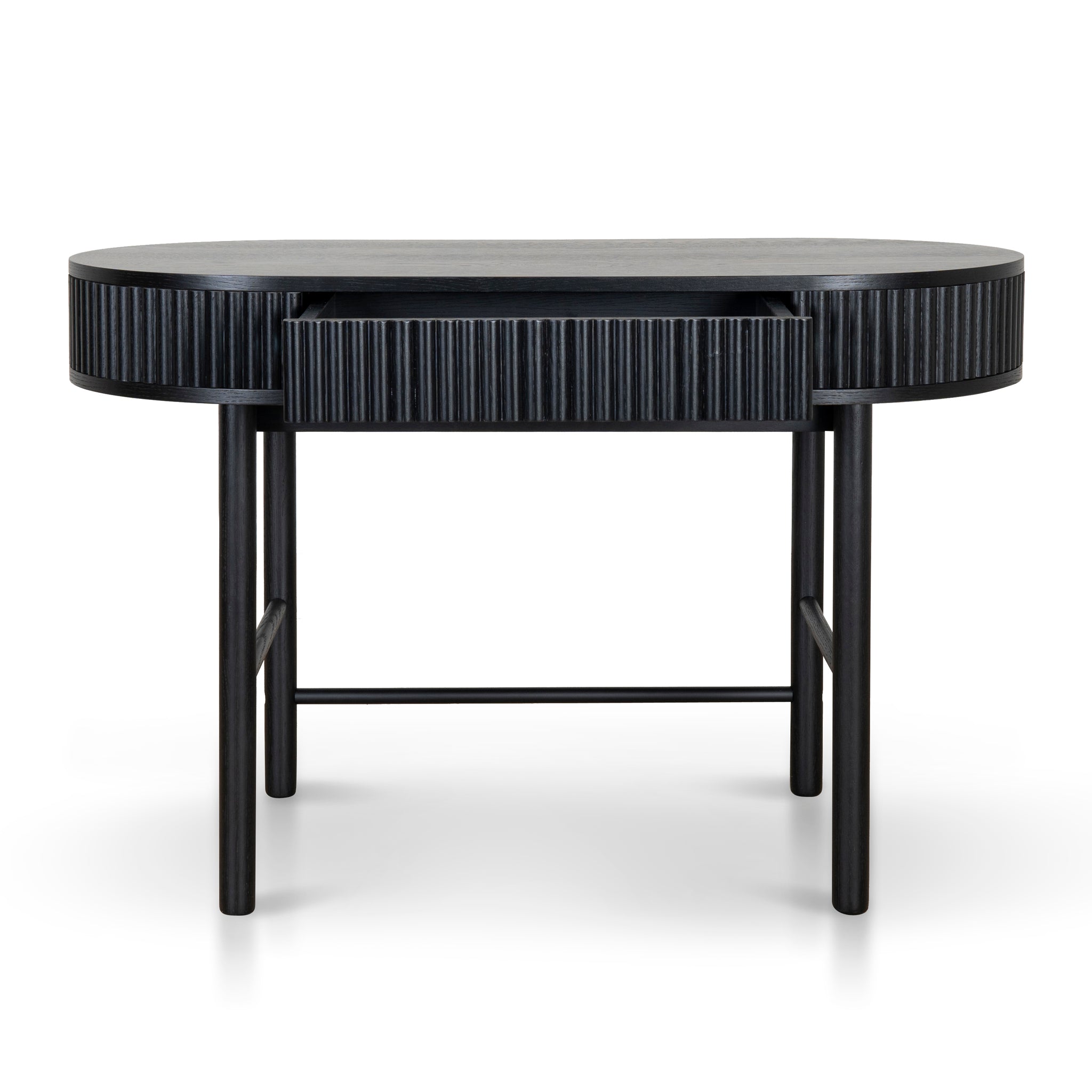 1.2m Milano Home Office Desk - Full Black