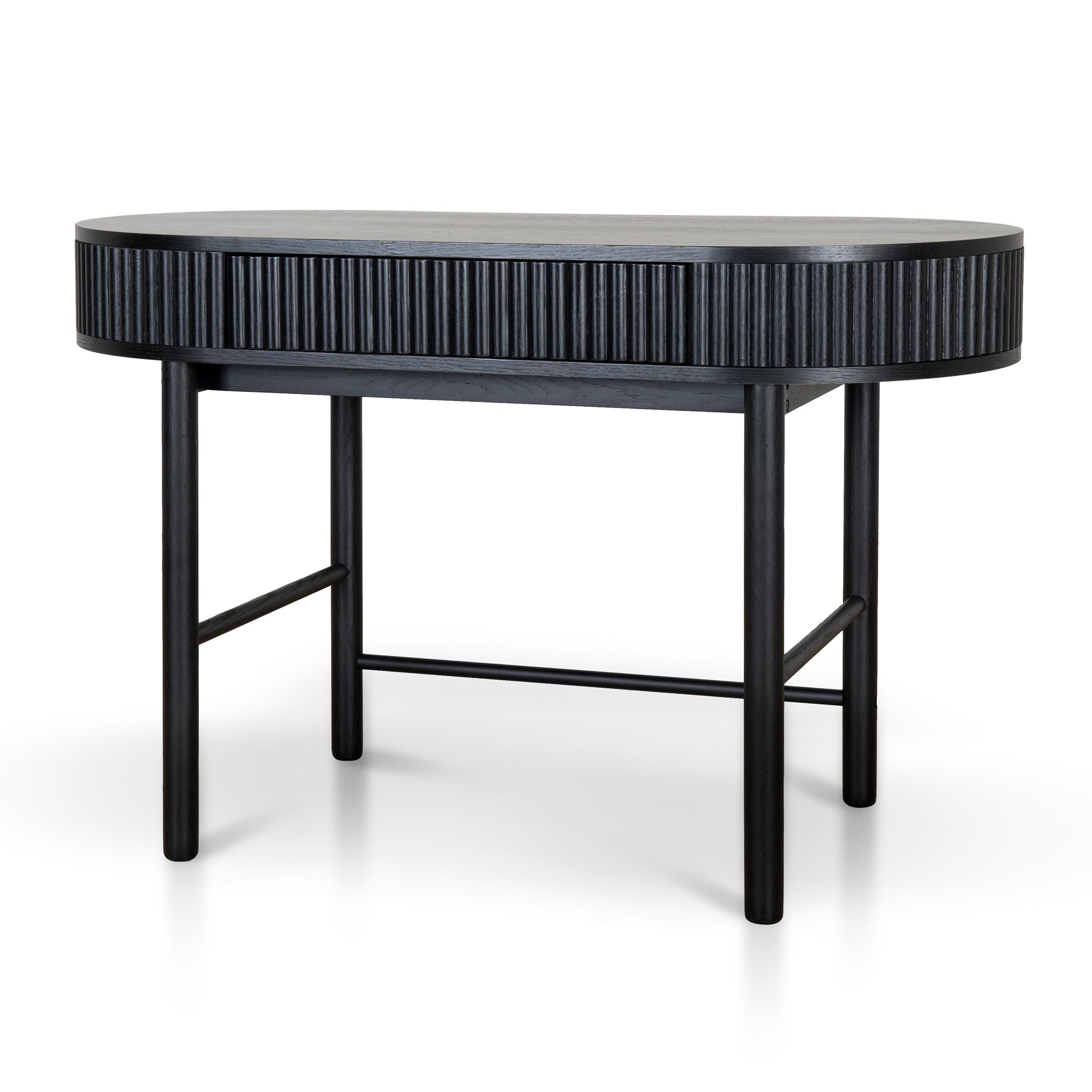 1.2m Milano Home Office Desk - Full Black