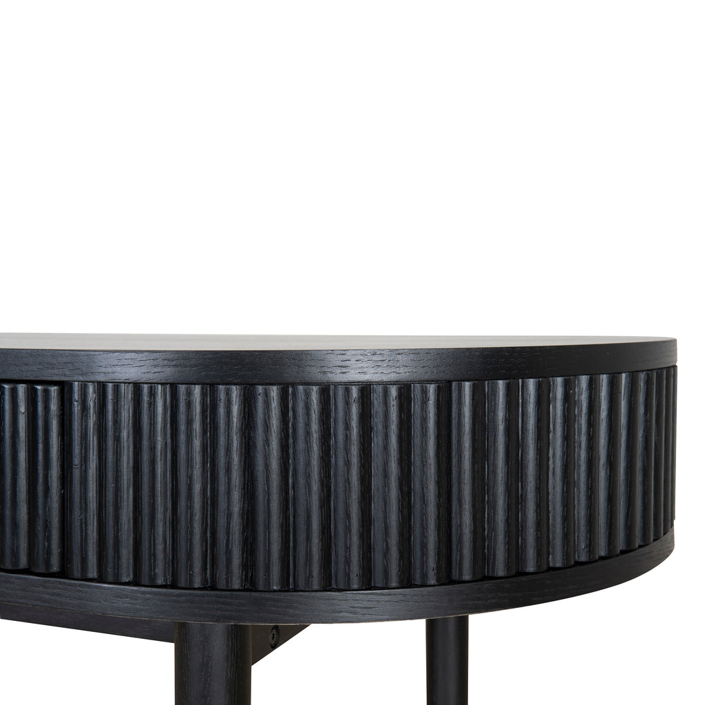 1.2m Milano Home Office Desk - Full Black