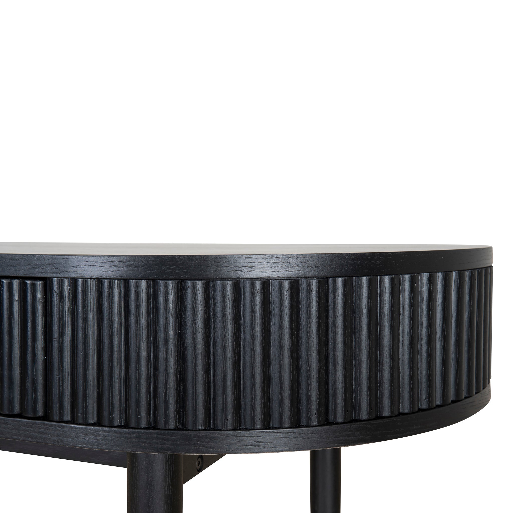 1.2m Milano Home Office Desk - Full Black