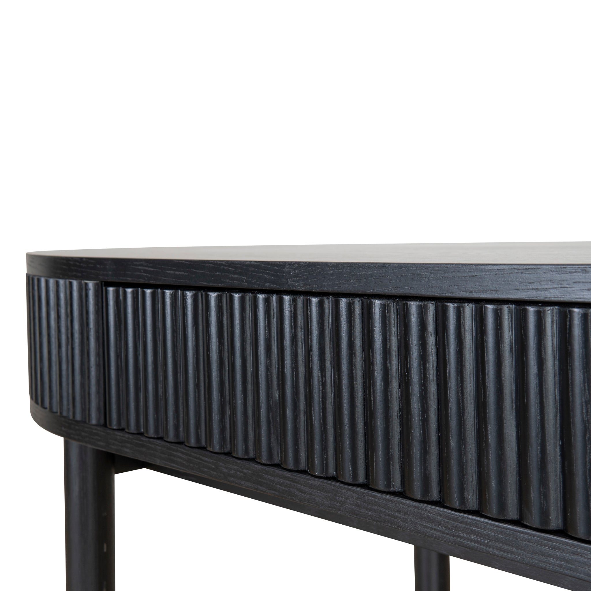 1.2m Milano Home Office Desk - Full Black
