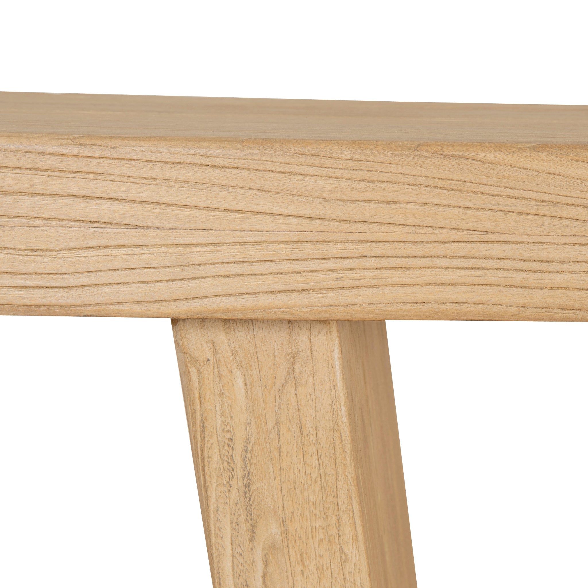 1.52m Elm Ferrara Console Table - Natural