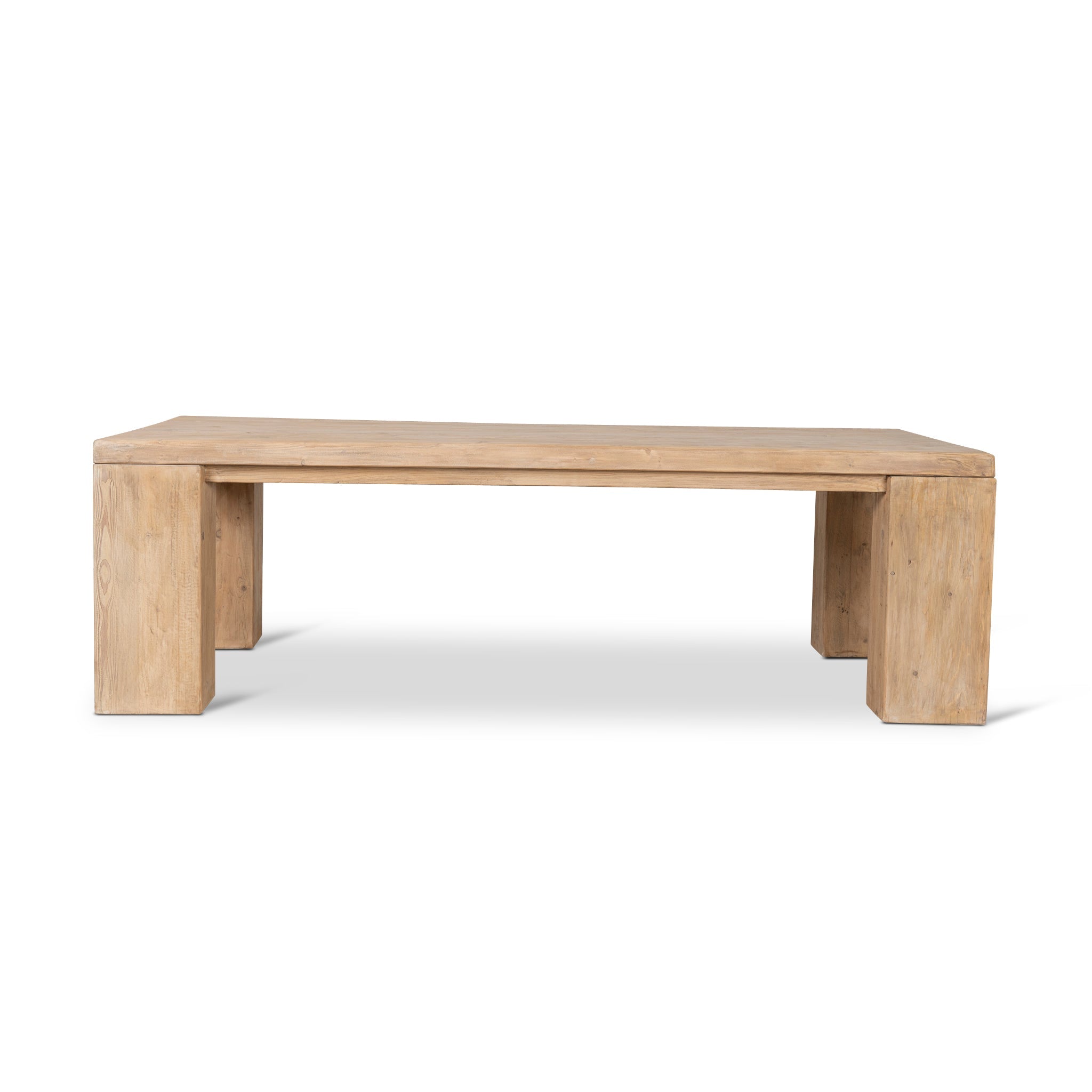 2.44m Elm Siena Dining Table - Natural