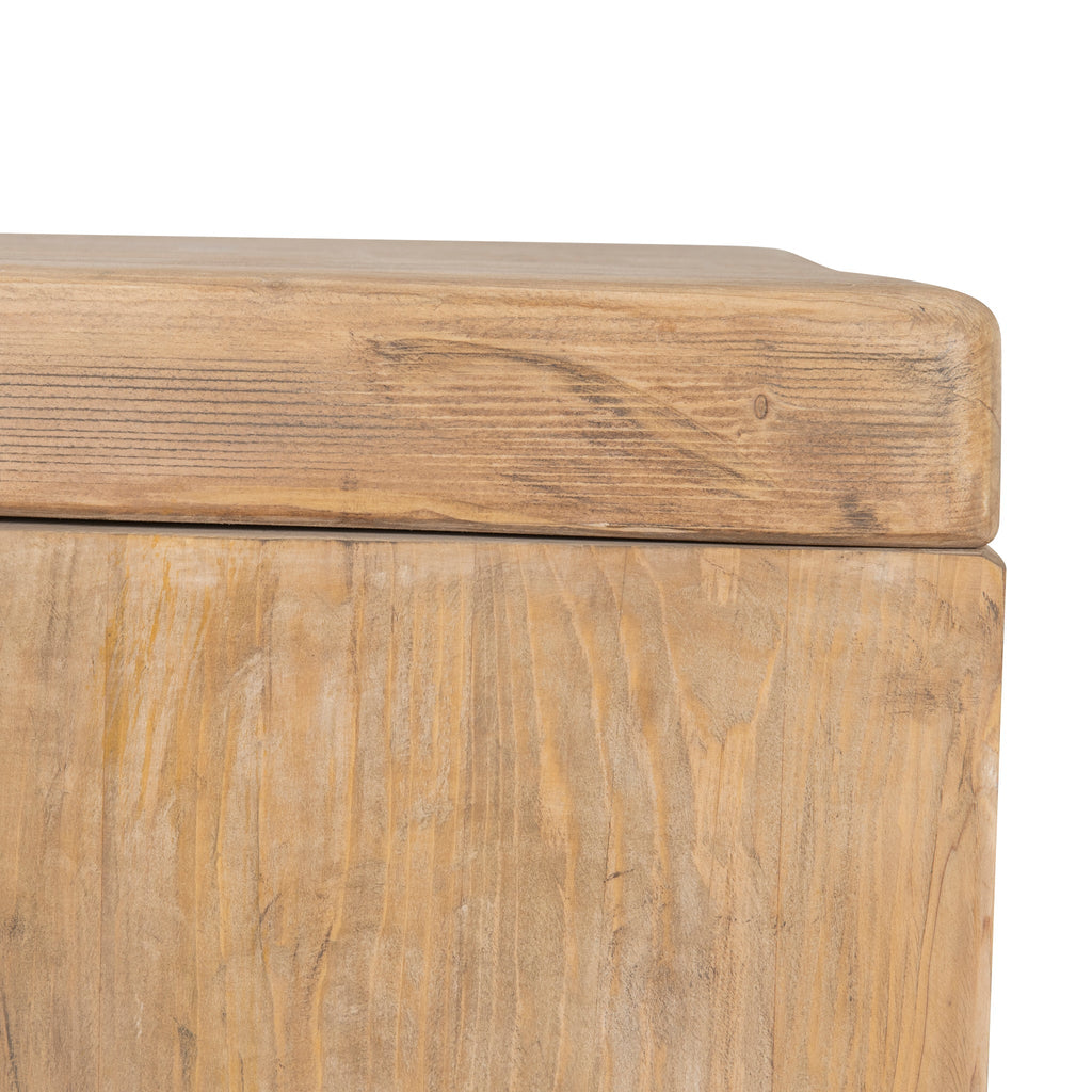 2.44m Elm Siena Dining Table - Natural