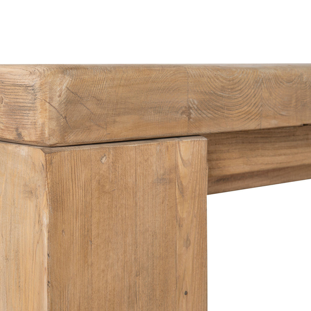 2.44m Elm Siena Dining Table - Natural