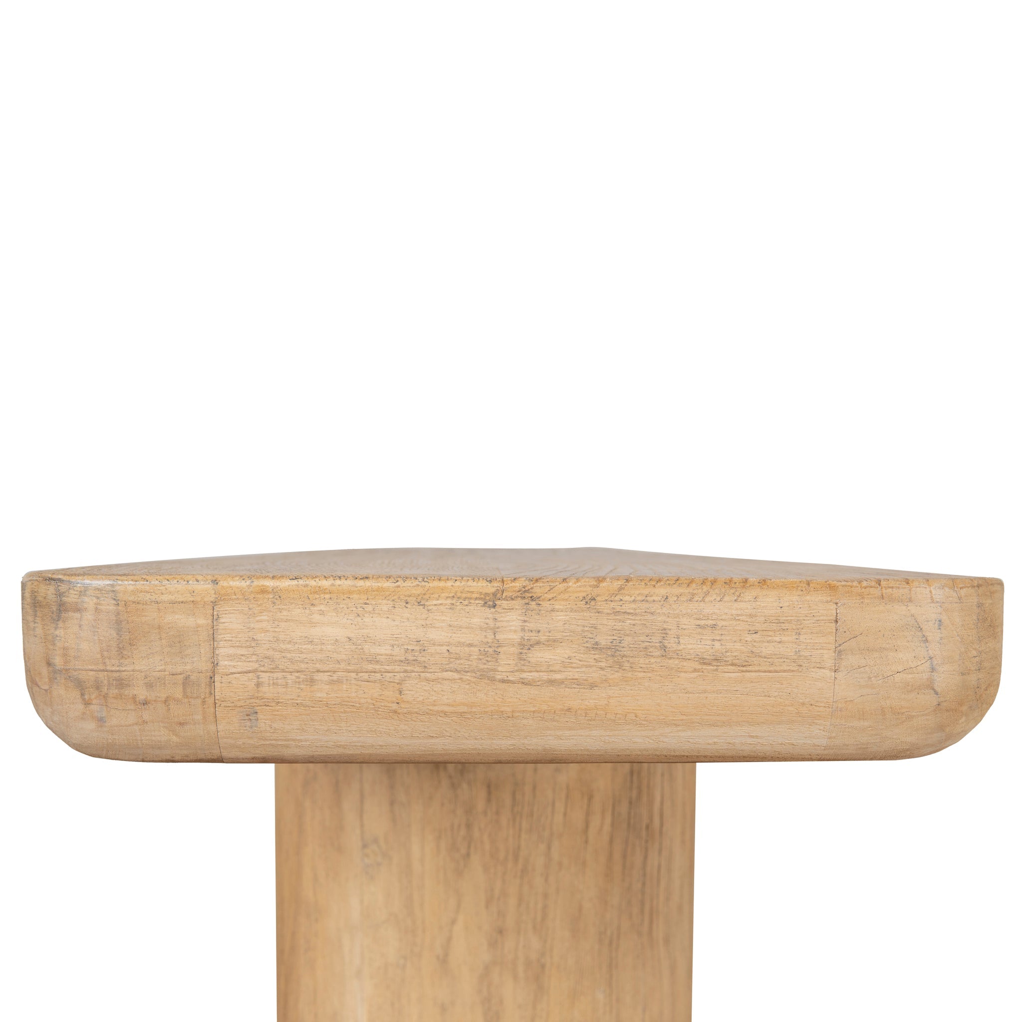 1.8m Elm Ferrara Console Table - Natural